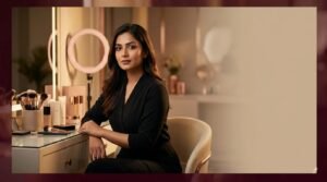 Professional makeup artist in India sitting in a premium studio, representing why makeup artists attract low-budget clients