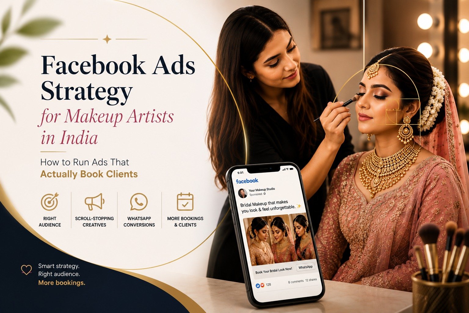 Facebook Ads Strategy for Makeup Artists in India: How to Get More Bookings in 2026